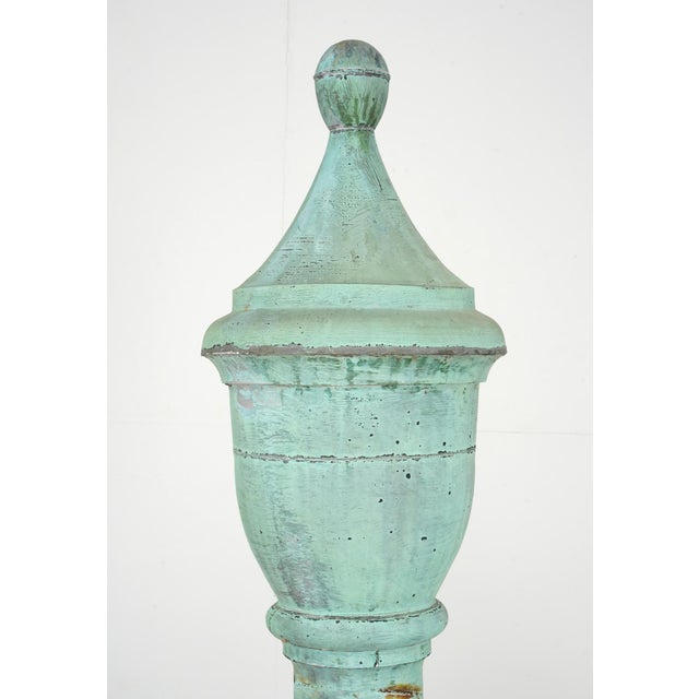 Traditional Late 1800s Copper Architectural Building Rooftop Finial For Sale - Image 3 of 8