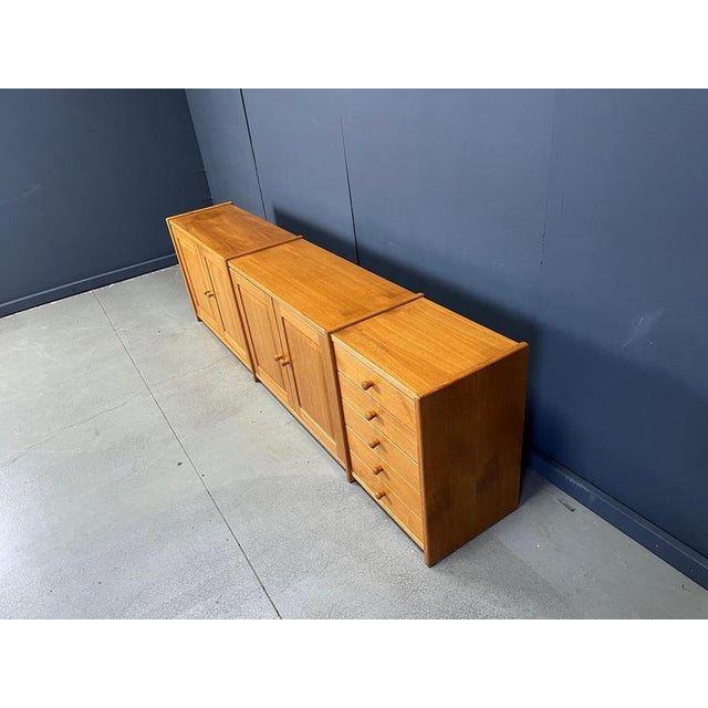 Tan Mid-Century Scandinavian Sideboard, 1970s For Sale - Image 8 of 14