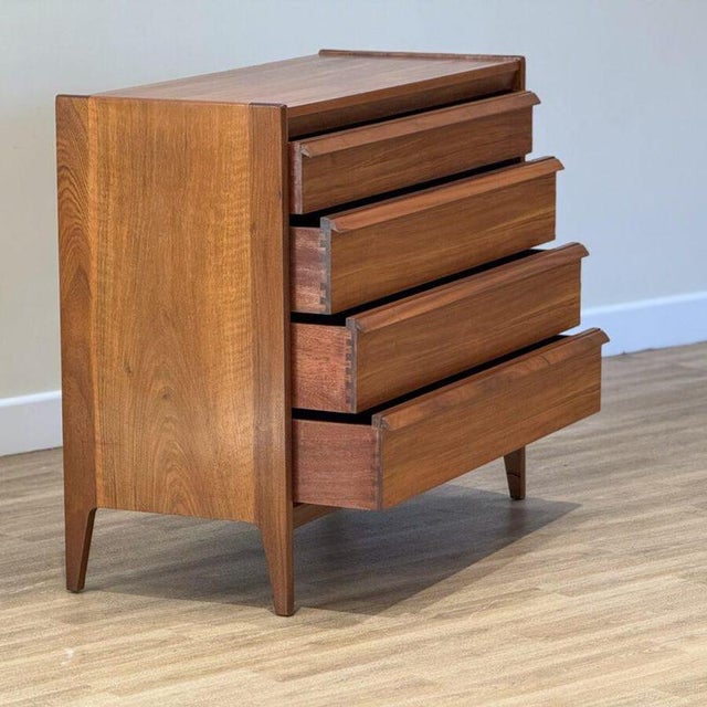 Mid-Century Chest of Drawers in Walnut from John Herbert For Sale - Image 10 of 14