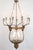 Early 20th Century The Plaza Hotel Bronze Glass Bell Jar Ceiling Light For Sale - Image 9 of 12
