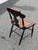 19th C. Baltimore Ebonised & Painted Bergere Side Chair, 1880s For Sale - Image 9 of 14