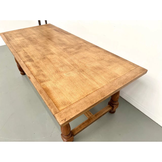 1970s Oak and Cherry Table, 1970s For Sale - Image 5 of 18
