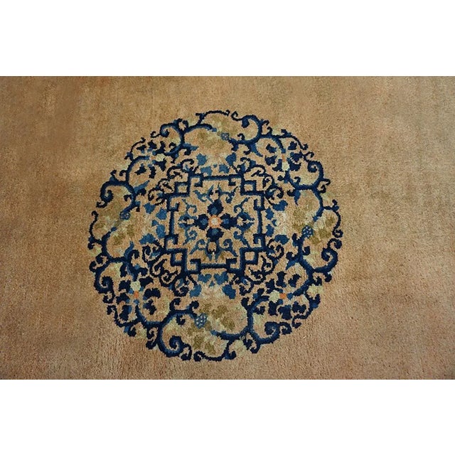 1920s Early 20th Century Chinese Peking Carpet ( 8' X 12'6" - 244 x 381 ) For Sale - Image 5 of 5