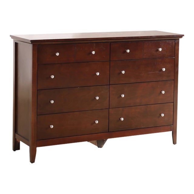 Hammond 8 Drawer 59" Double Dresser For Sale