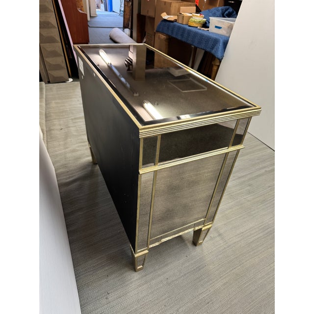2010s Rosdorf Park Azil Mirrored Chest of Drawers For Sale - Image 5 of 12