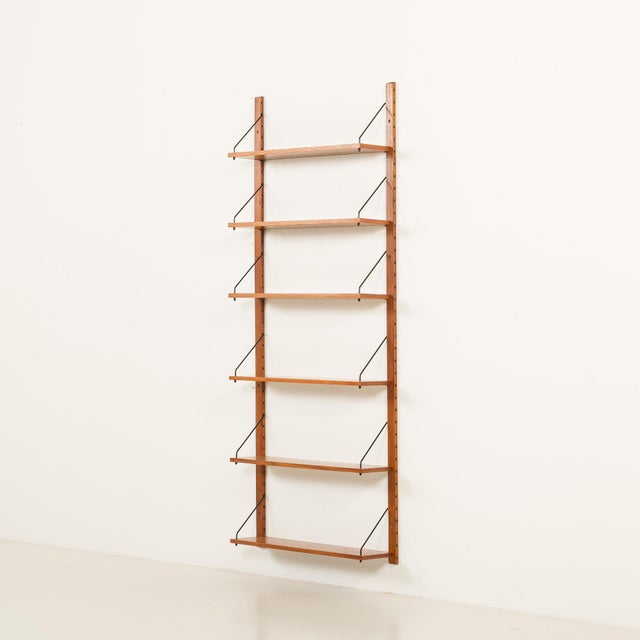 Poul Cadovius Danish Teak Shelving Unit in the style of Cadovius, 1960s For Sale - Image 4 of 10