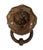Antique Bronze Lions head Door knocker Holland 1880s