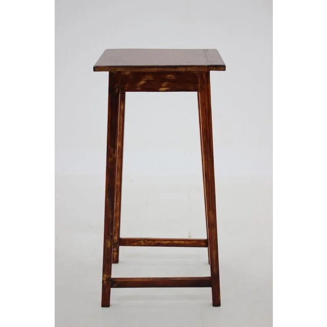 Beech Flower Stand, Czechoslovakia, 1940s For Sale - Image 4 of 9