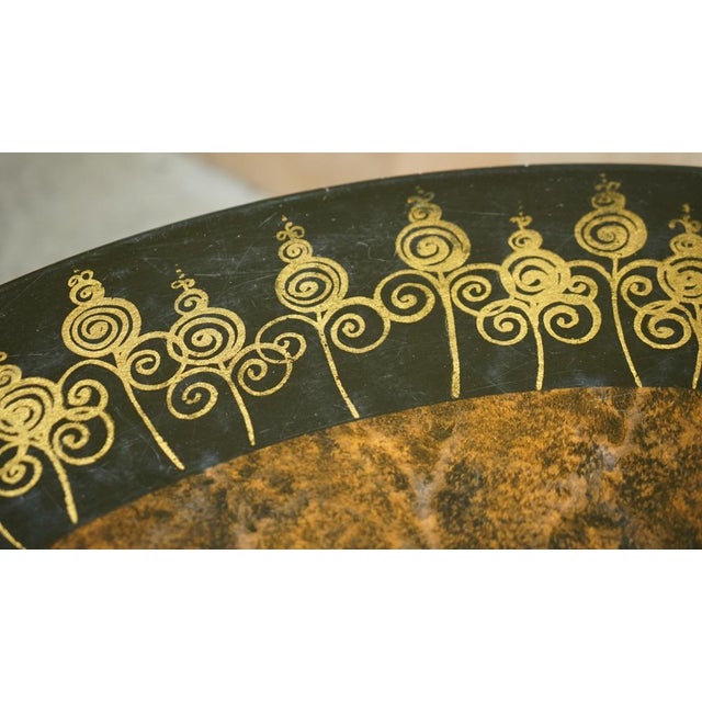 Gold Mid-Century Modern Dining Table by Poul Cadovius for Cado For Sale - Image 8 of 18