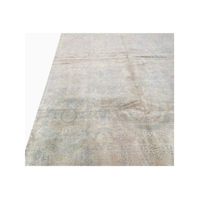 1990s 1990s Handwoven Transitional Area Rug 8x10 For Sale - Image 5 of 10