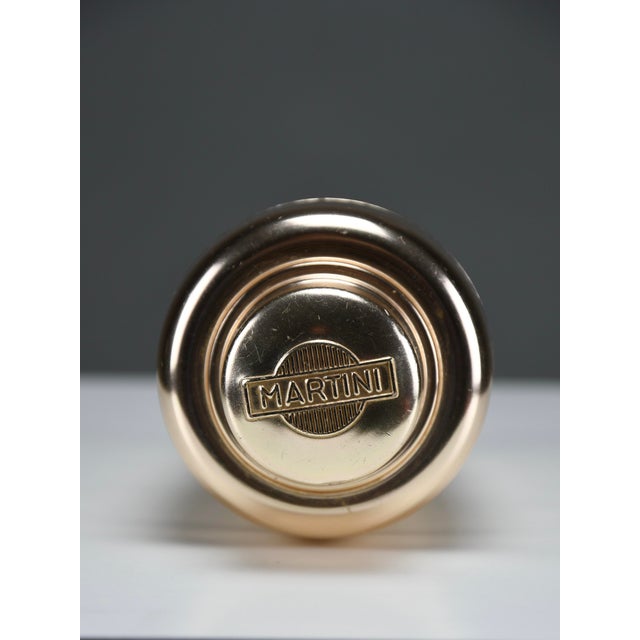 Mid-Century Modern Italian Gold Aluminum Martini Cocktail Shaker, 1960s For Sale - Image 4 of 10