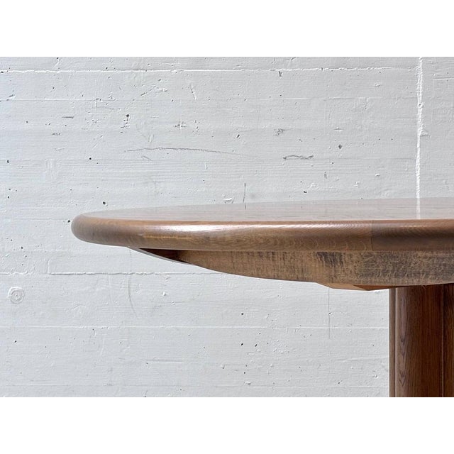 Brown Mid-Century Modern Extendable Dining Table from Lübke, 1970s For Sale - Image 8 of 17