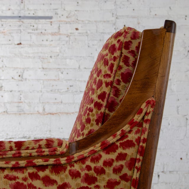 Late 19th to Early 20th Century French Louis XVI Bergere Chair Directoire Style Brunschwig & Fils Fabric For Sale - Image 11 of 18