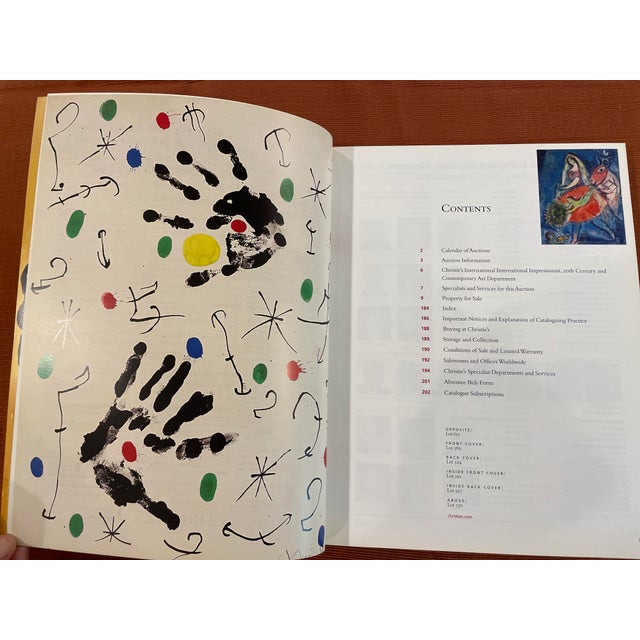 Impressionist Christie's Impressionist and Modern Works on Paper Auction Catalog - February 2008 London For Sale - Image 3 of 8