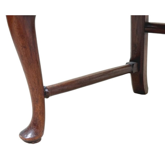 A Very Good Quality Early 18th Century George I Period Set Of 4 Walnut High Back Dining Chairs, Having Well Figured...