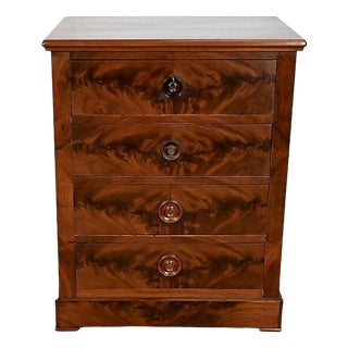 Small Commode in Mahogany, Late 19th Century For Sale