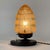 Amber Glass and Burnished Brass Table Lamp, Sweden, 1930s For Sale - Image 15 of 18