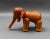 Mid 20th Century Kay Bojesen Denmark Vintage Mid Century Articulated Wood Teak Elephant Figurine For Sale - Image 5 of 9