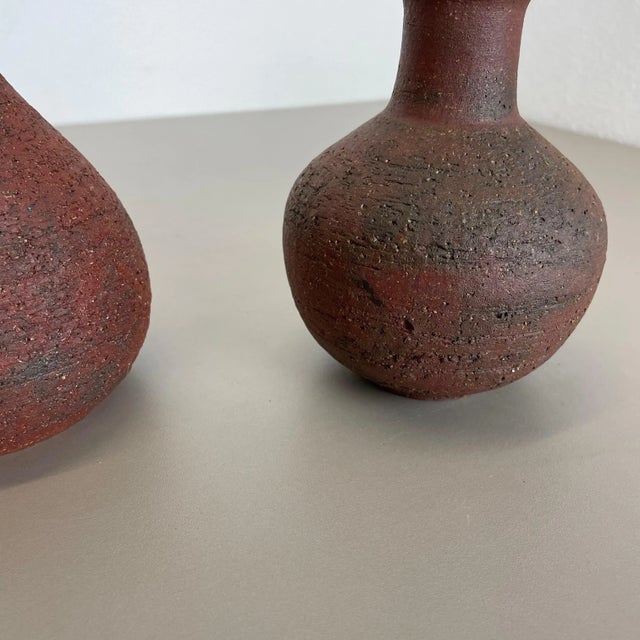 Studio Pottery Sculptural Objects by Gerhard Liebenthron, Germany, 1970s, Set of 2 For Sale - Image 10 of 18