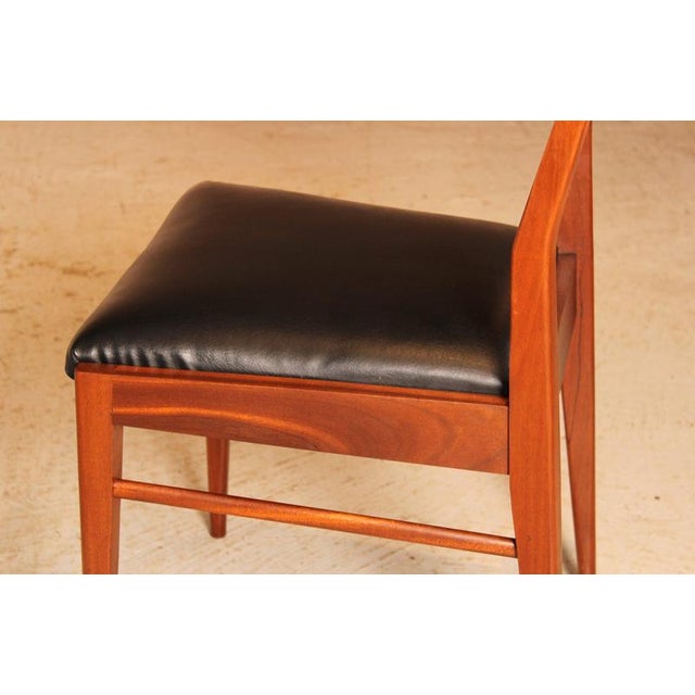 Mid-Century Modern Teak and Mahogany Dining Table and Chairs from McIntosh, 1960s, Set of 7 For Sale - Image 17 of 18