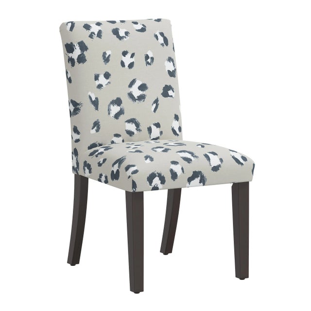 Ivory Chelsea Dining Chair in Ivory Brush Cheetah For Sale - Image 8 of 8