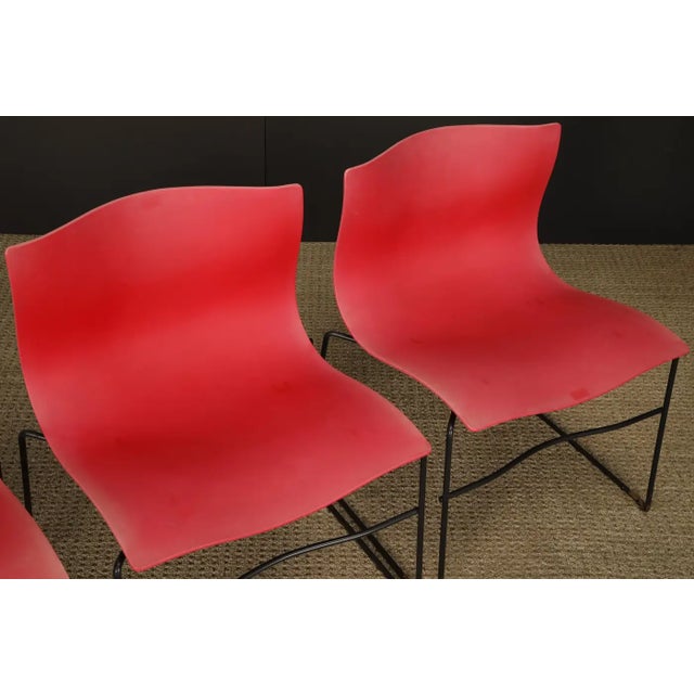 Massimo Vignelli for Knoll Intl 'Handkerchief' Set W Unique Provenance, Signed For Sale In Los Angeles - Image 6 of 18