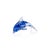 Marinella Decorative Blue Glass Dolphin, Small For Sale In Los Angeles - Image 6 of 6