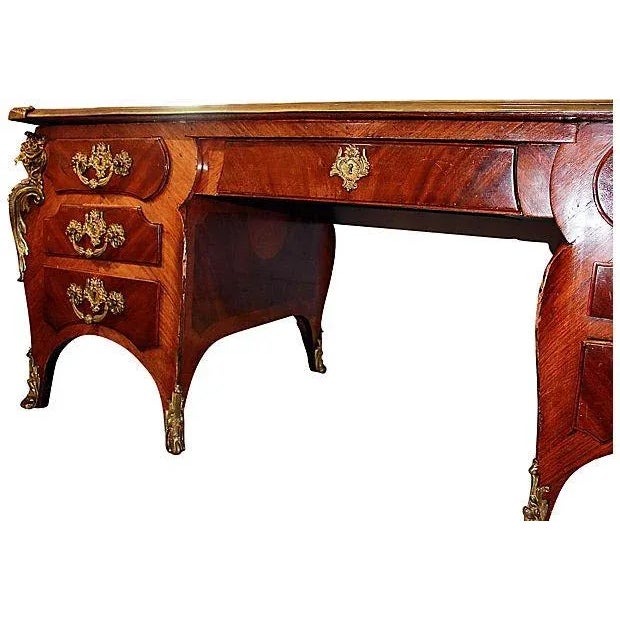 Antique French Ferdinand Marcos Estate Desk For Sale - Image 5 of 10