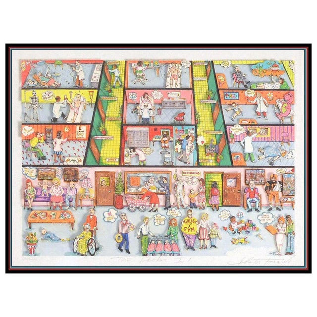 Message us to inquire about custom framing options! (Included for free with every purchase) The artwork here, "The Doctors...