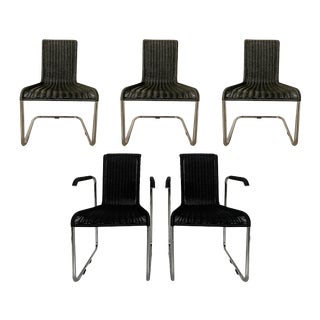 Cantilever Dining Chairs for Tecta, 2000s, Set of 5 For Sale