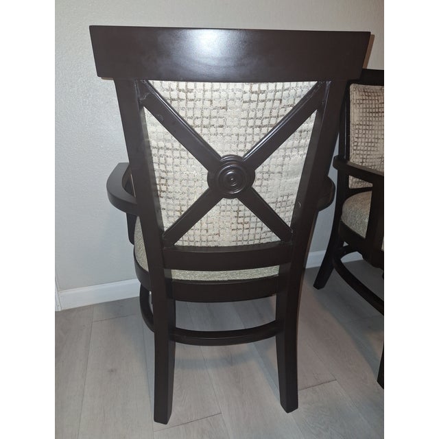 Madison Furniture solid wood dining chairs. Madison furniture operated from 1980's - early 2000's. Specializing in...