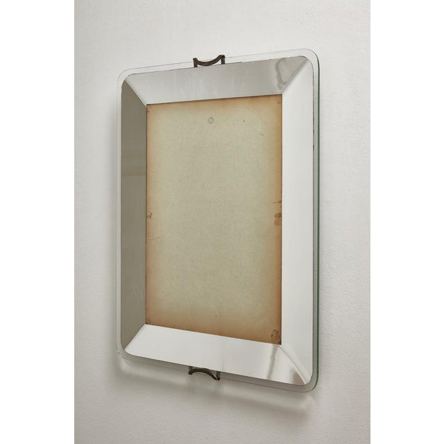 Brown Wall-Mounted Photo Frame by Max Ingrand for Fontana Arte, 1950s For Sale - Image 8 of 8