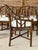 An exceptional set of six vintage McGuire San Francisco “Arrow Back” (Model M-74) dining armchairs designed by Elinor...