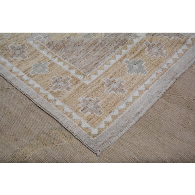 2010s Turkish Oushak Hand Knotted Wool Rug, 10'x14'1" For Sale - Image 5 of 5