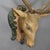 Cabin Large Antique Wooden Carved Black Forest Baroque Stag Head With 10 Point Trophy For Sale - Image 3 of 12
