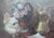 American 1920's Still Life With Japanese Shisa by Wilfred A. Readio For Sale - Image 3 of 4