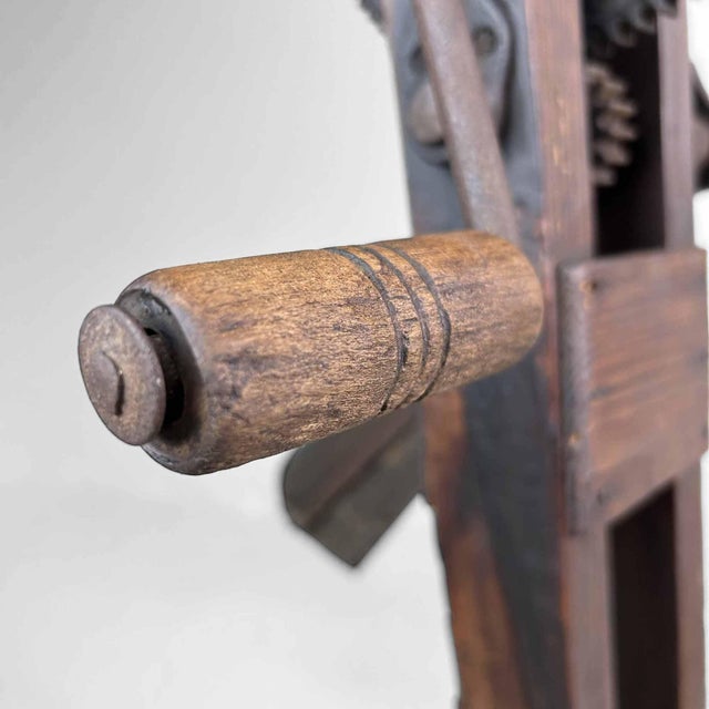 Antique Japanese Rice Windmill, 1890s For Sale - Image 6 of 14