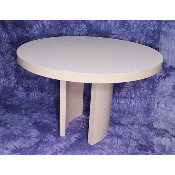 MidCentury Modern Round Formica Top Coffee Table Chairish