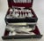Silver 1980s Silver Partial Cutlery Set of 89 Pieces With Storage Dubarry For Sale - Image 8 of 18