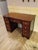 Vintage Solid Wood Desk With Chair For Sale - Image 4 of 18