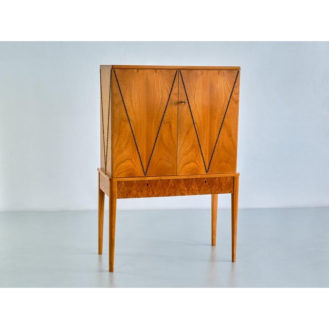 Mid-Century Modern Cabinet attributed to Carl-Axel Acking from SMF Bodafors, 1940s For Sale - Image 3 of 18