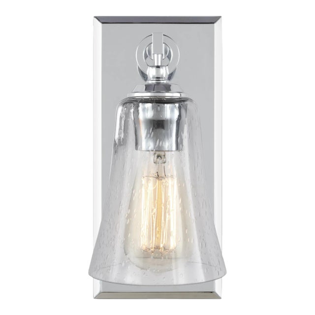 Sean Lavin by Visual Comfort Studio Monterro 1-Light Sconce, Chrome For Sale