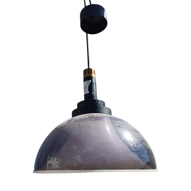 Vintage Pendant in Polycarbonate For Sale