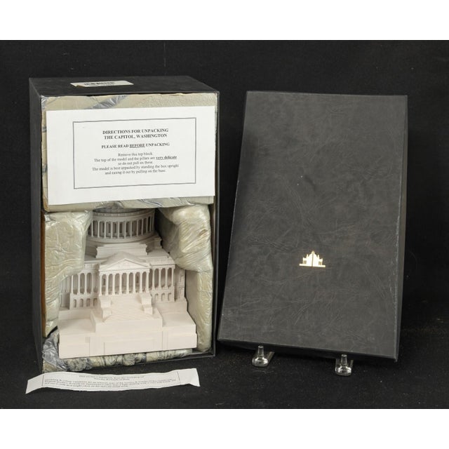Neoclassical Vintage Architectural Model of u.s. Capital Building For Sale - Image 3 of 9