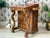 Victorian Antique Victorian Burl Walnut Wood and Leather Davenport Writing Table Secretary Desk For Sale - Image 3 of 18