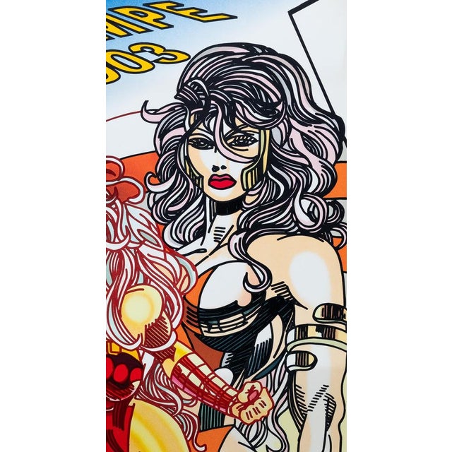 Lithograph Miss America Poster attributed to Guðmundur Guðmundsson, 2003 For Sale - Image 5 of 8