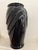 Glass Vintage Anchor Hocking Large Black Glass Vase For Sale - Image 7 of 8