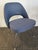 Knoll Knoll Saarinen Executive Side Chair in Blue Pattern For Sale - Image 4 of 5