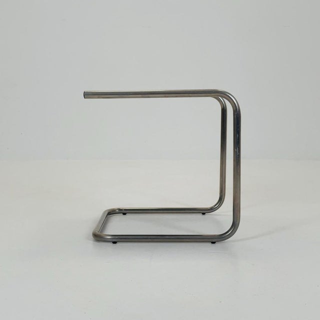 Bauhaus Club Side Table in Metal and Chrome from Fiam For Sale - Image 4 of 16