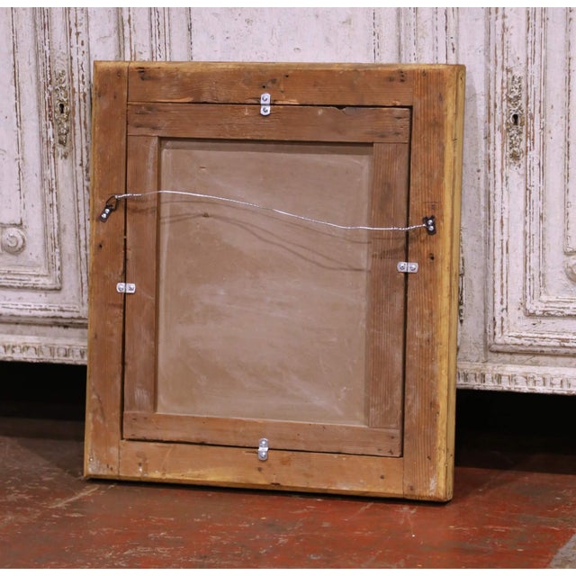 White Mid-19th Century French Pastel Portrait of Young Woman in Giltwood Frame For Sale - Image 8 of 8